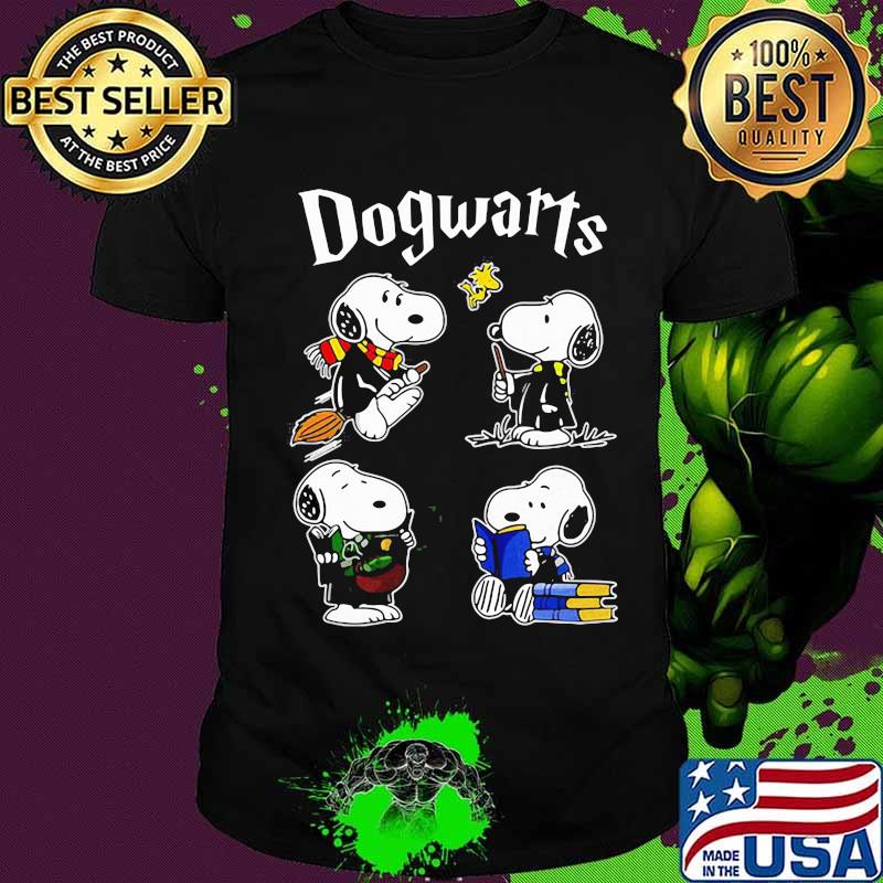 Snoopy and woodstock dogwarts shirt