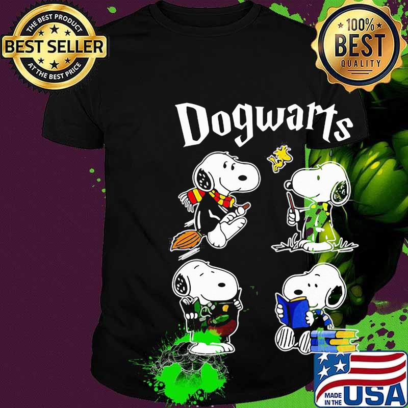 Snoopy and woodstock dogwarts shirt