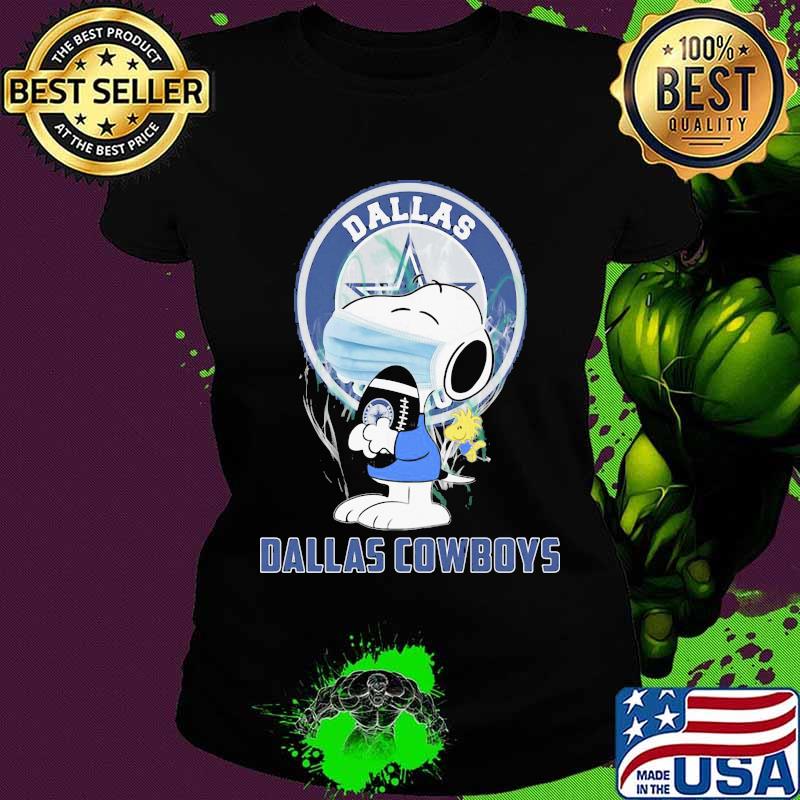 Snoopy mask hug dallas cowboys football s Ladies tee Snoopy mask hug dallas cowboys football s Ladies tee