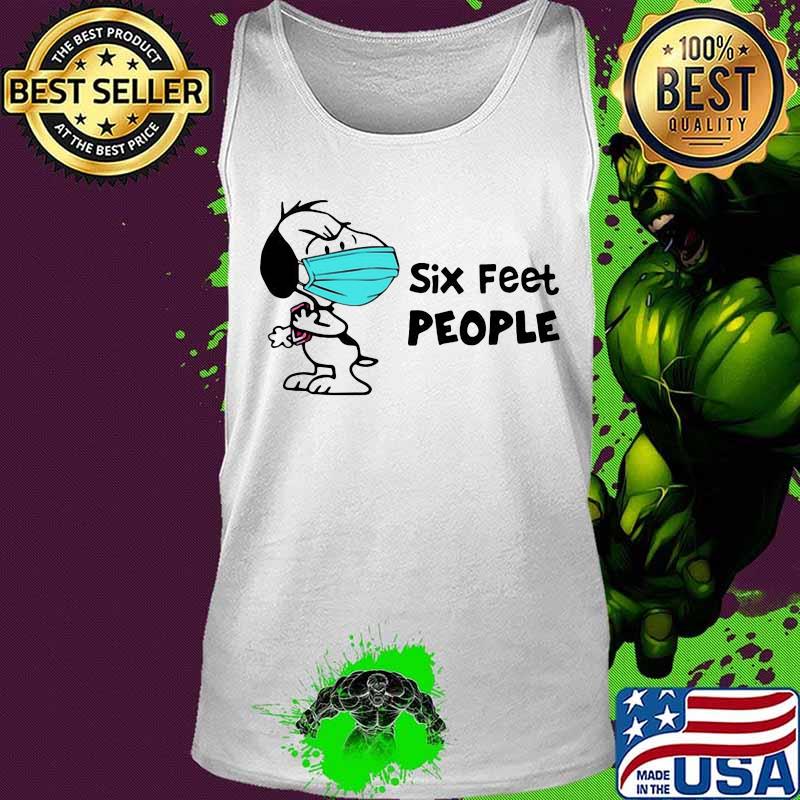 Snoopy mask six feet people s Tank top Snoopy mask six feet people s Tank top