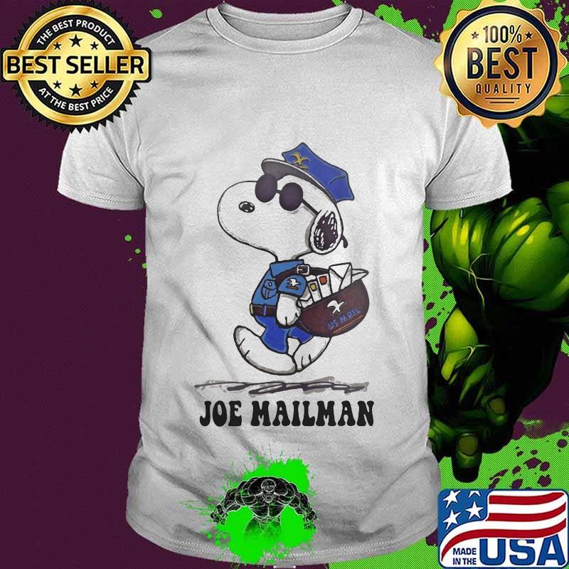 Snoopy police joe mailman shirt