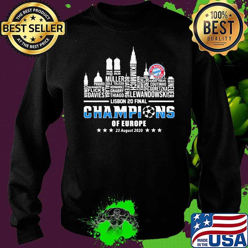 Soccer fc bayern munchen lisbon 20 final of europe s Sweater Soccer fc bayern munchen lisbon 20 final of europe s Sweater