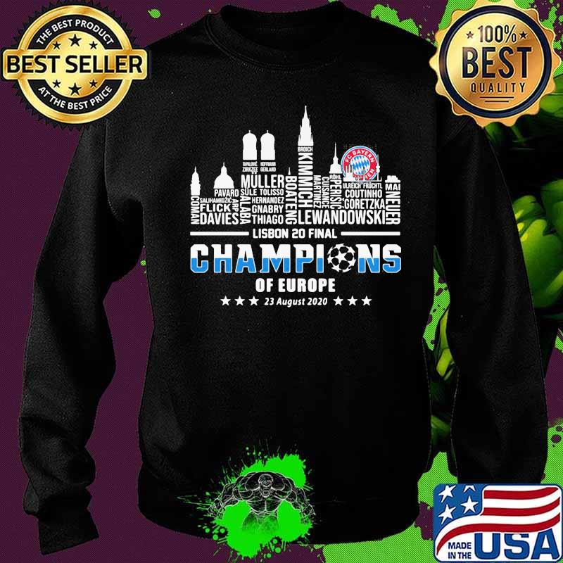 Soccer fc bayern munchen lisbon 20 final of europe stars s Sweater Soccer fc bayern munchen lisbon 20 final of europe stars s Sweater