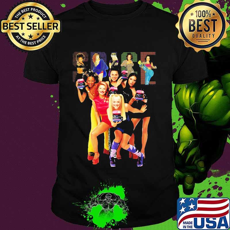Spice girls polaroids band shirt