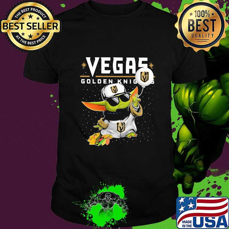 Star war baby yoda vegas golden knights shirt