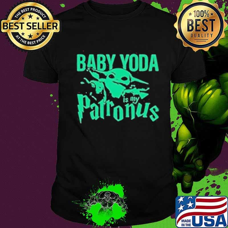 Star wars baby yoda is my patronus shirt