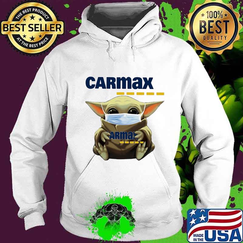 Star wars baby yoda mask hug carmax s Hoodie Star wars baby yoda mask hug carmax s Hoodie