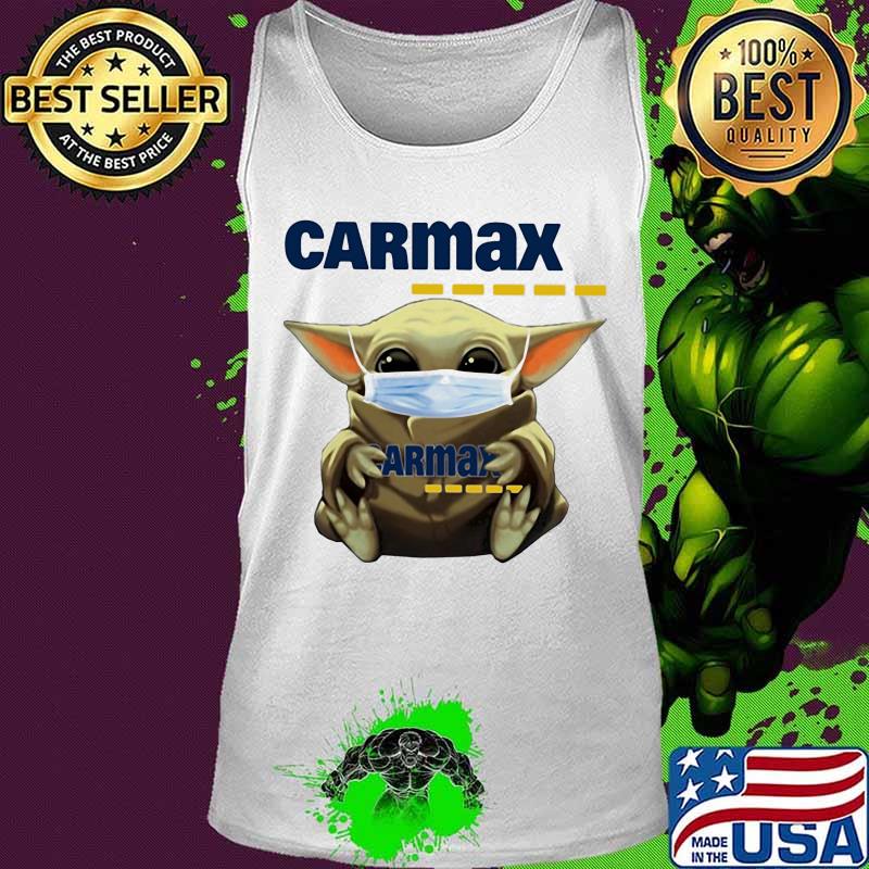Star wars baby yoda mask hug carmax s Tank top Star wars baby yoda mask hug carmax s Tank top