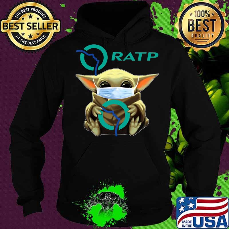 Star wars baby yoda mask hug ratp s Hoodie Star wars baby yoda mask hug ratp s Hoodie
