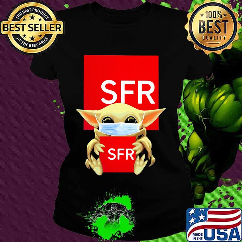 Star wars baby yoda mask hug sfr s Ladies tee Star wars baby yoda mask hug sfr s Ladies tee