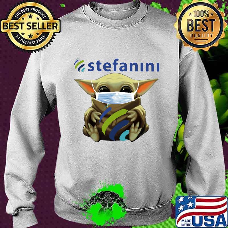 Star wars baby yoda mask hug stefanini s Sweater Star wars baby yoda mask hug stefanini s Sweater