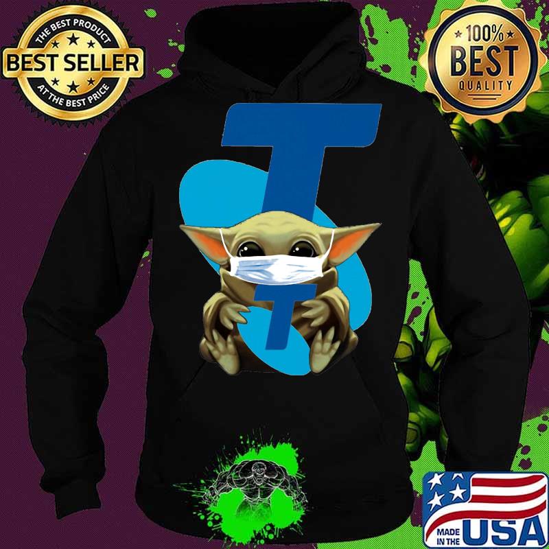 Star wars baby yoda mask hug stellar s Hoodie Star wars baby yoda mask hug stellar s Hoodie