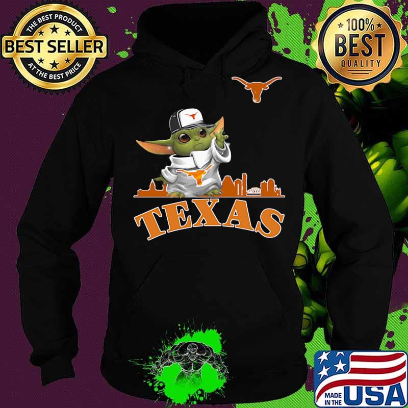 Star wars baby yoda texas longhorn s Hoodie Star wars baby yoda texas longhorn s Hoodie