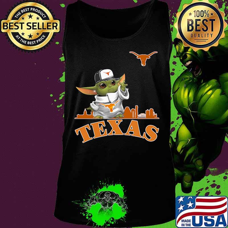 Star wars baby yoda texas longhorn s Tank top Star wars baby yoda texas longhorn s Tank top