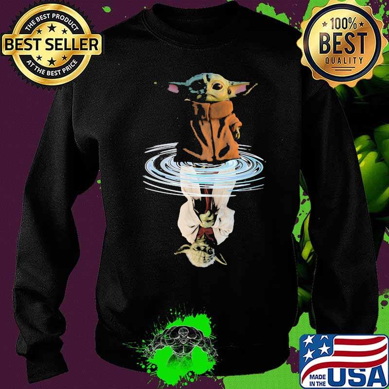 Star wars baby yoda water reflection s Sweater Star wars baby yoda water reflection s Sweater