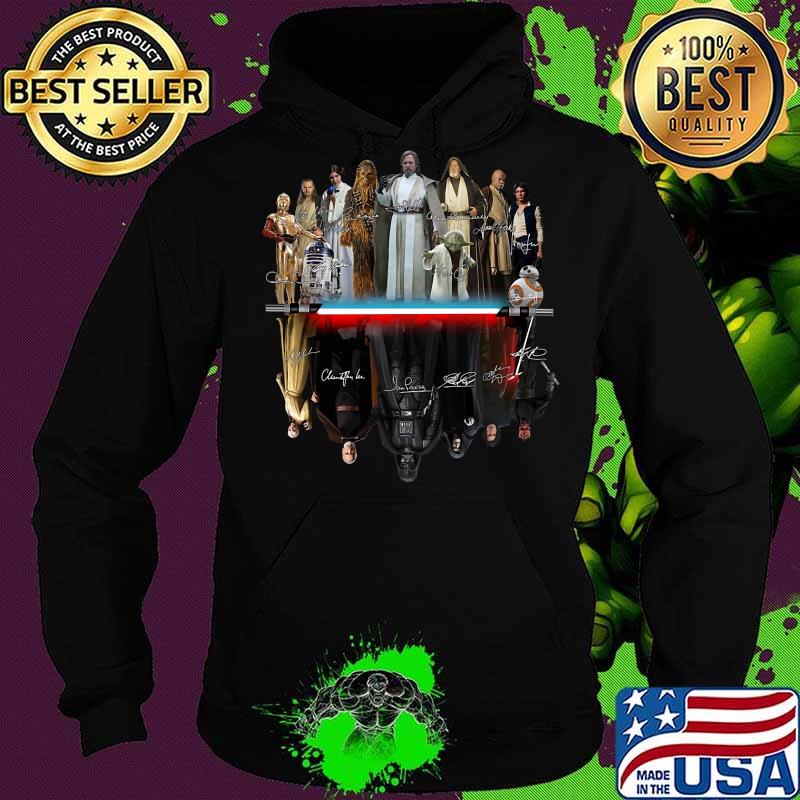 Star wars characters water reflection s Hoodie Star wars characters water reflection s Hoodie