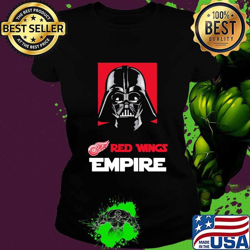 Star wars darth vader detroit red wings empire s Ladies tee Star wars darth vader detroit red wings empire s Ladies tee