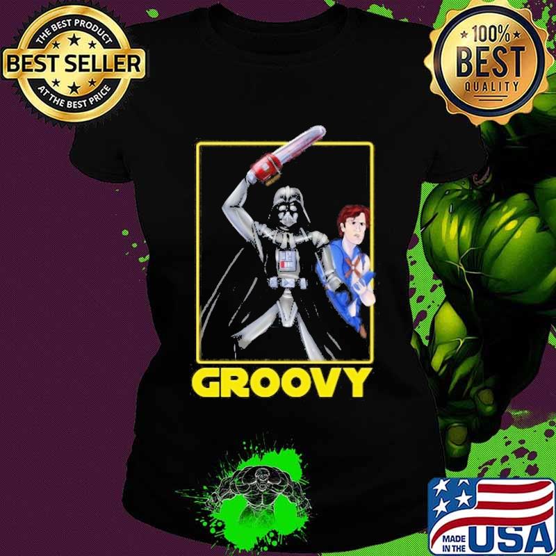 Star wars darth vader groovy s Ladies tee Star wars darth vader groovy s Ladies tee