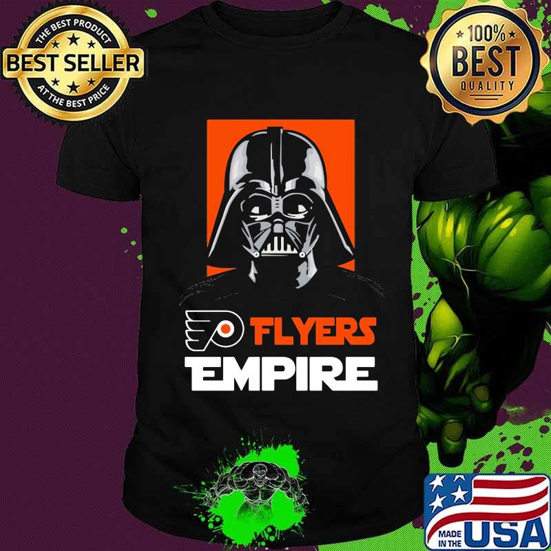 Star wars darth vader philadelphia flyers empire shirt