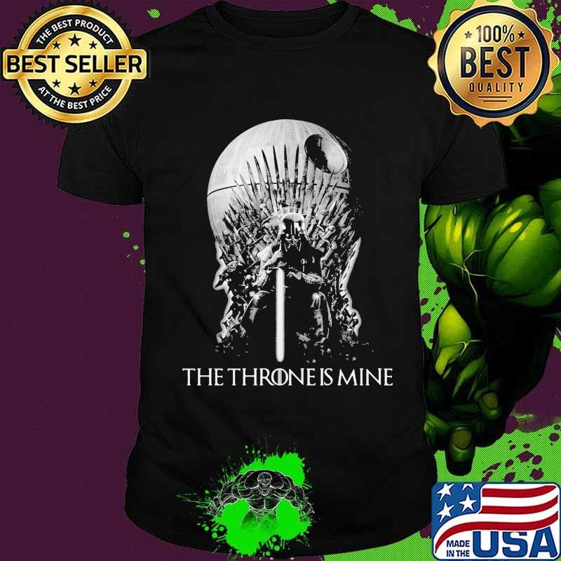 Star wars darth vader the throne is mine shirt