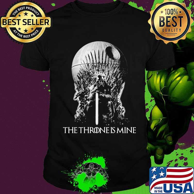 Star wars darth vader the throne is mine shirt