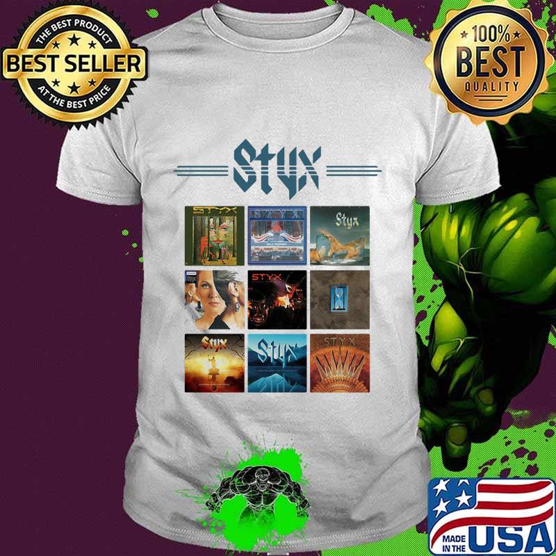 Styx band pieces of eight shirt Styx band pieces of eight shirt