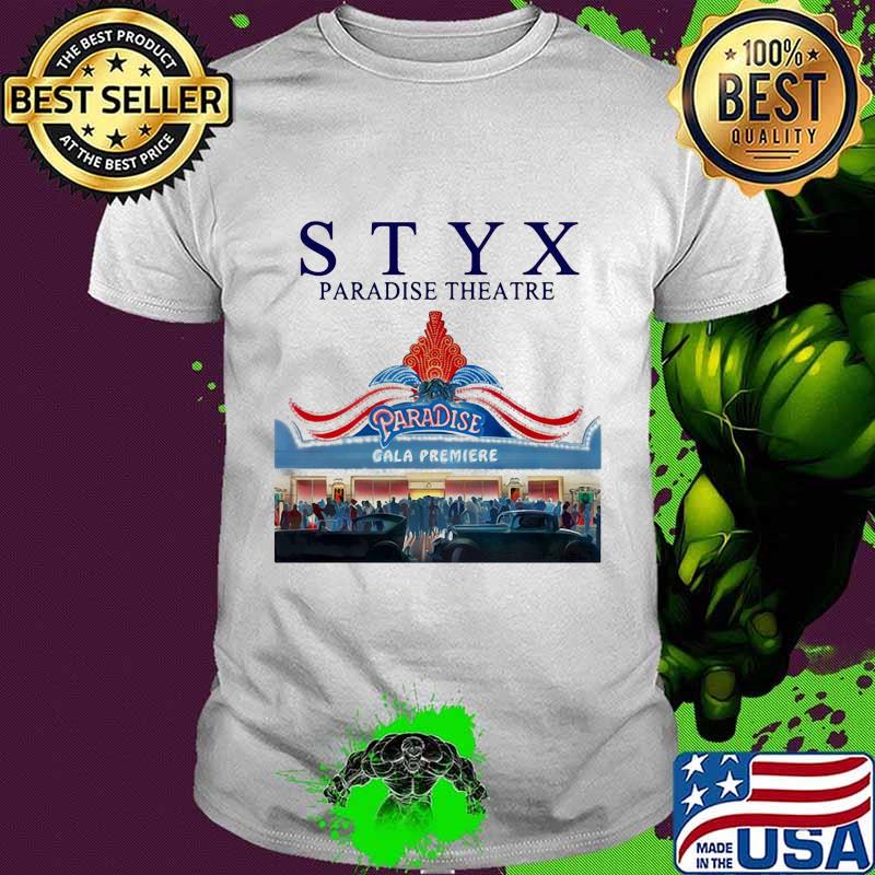 styx paradise theatre paradise gala premiere shirt