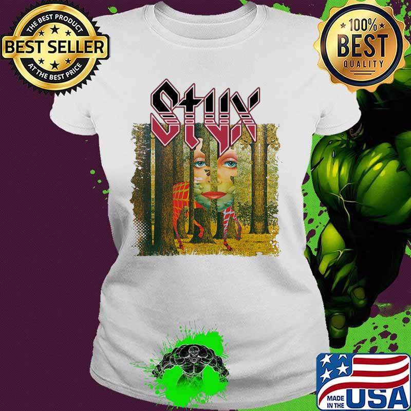 Styx the grand illusion album cover s Ladies tee Styx the grand illusion album cover s Ladies tee