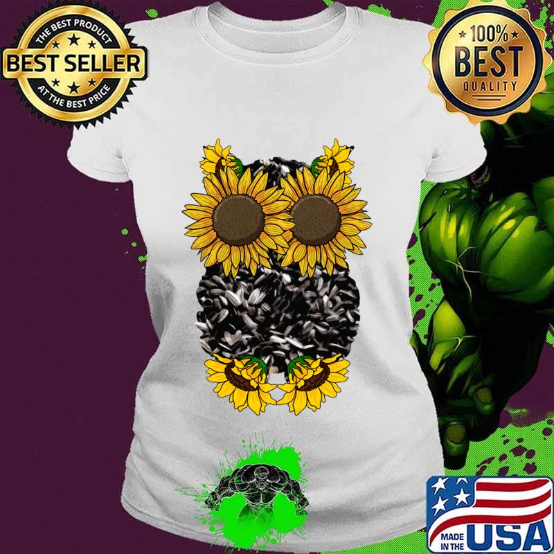 Sunflower Owl Cute Nocturnal Animal Floral Bird Lover Gift Pullover s Ladies tee Sunflower Owl Cute Nocturnal Animal Floral Bird Lover Gift Pullover s Ladies tee