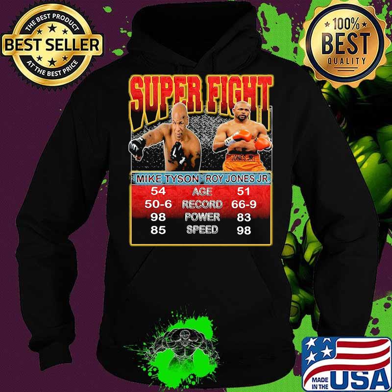 Super fight mike tyson roy jones jr boxing s Hoodie Super fight mike tyson roy jones jr boxing s Hoodie