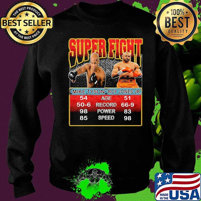 Super fight mike tyson roy jones jr boxing s Sweater Super fight mike tyson roy jones jr boxing s Sweater