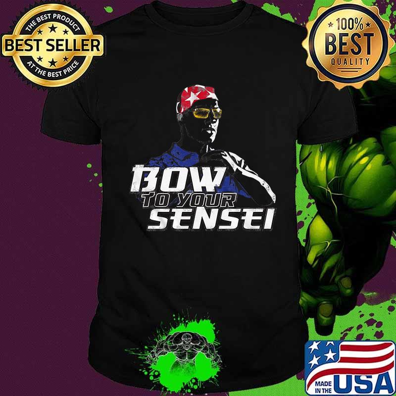 Swimmer bow to your sensei shirt