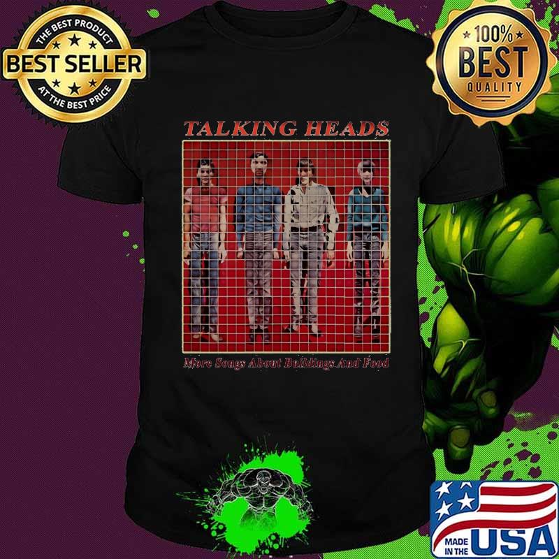 Talking heads more songs about buildings and food shirt