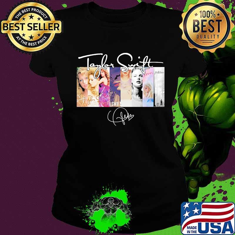 Taylor swift albums signatures s Ladies tee Taylor swift albums signatures s Ladies tee