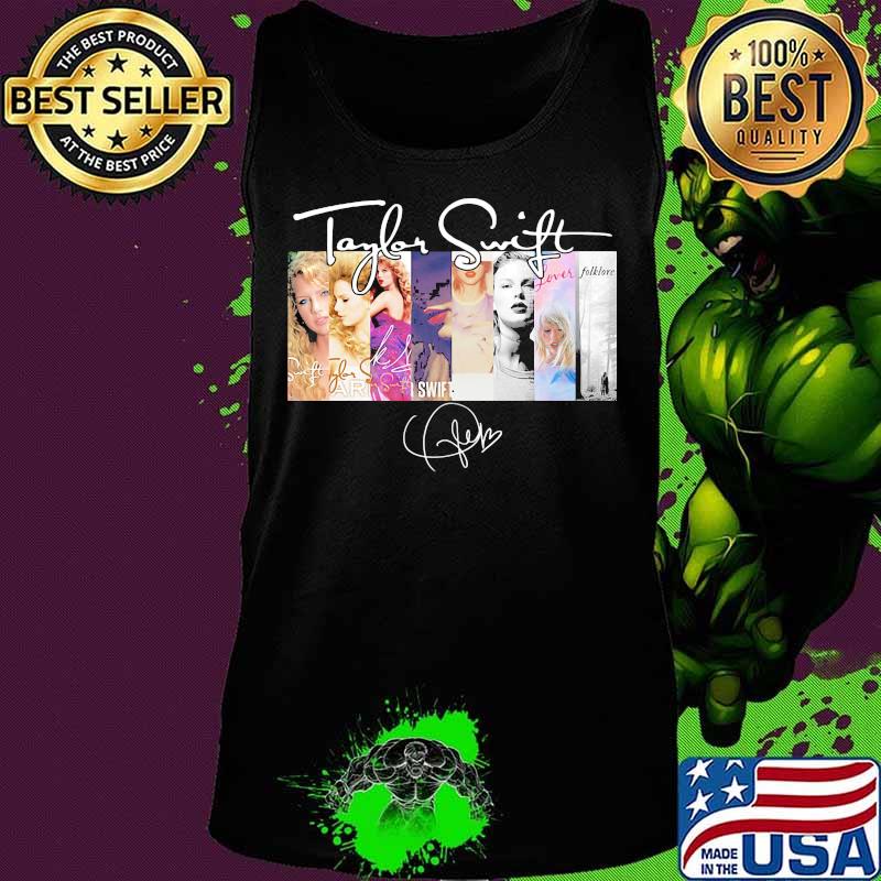 Taylor swift albums signatures s Tank top Taylor swift albums signatures s Tank top
