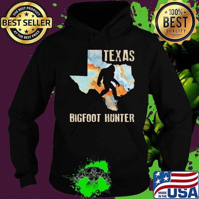 Texas bigfoot hunter map s Hoodie Texas bigfoot hunter map s Hoodie