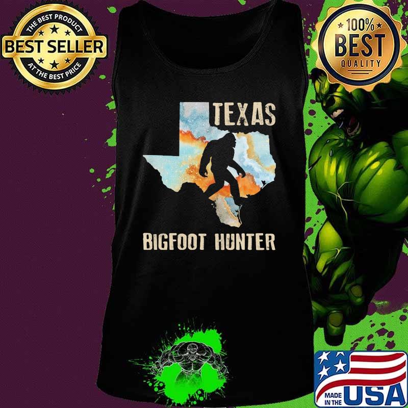 Texas bigfoot hunter map s Tank top Texas bigfoot hunter map s Tank top