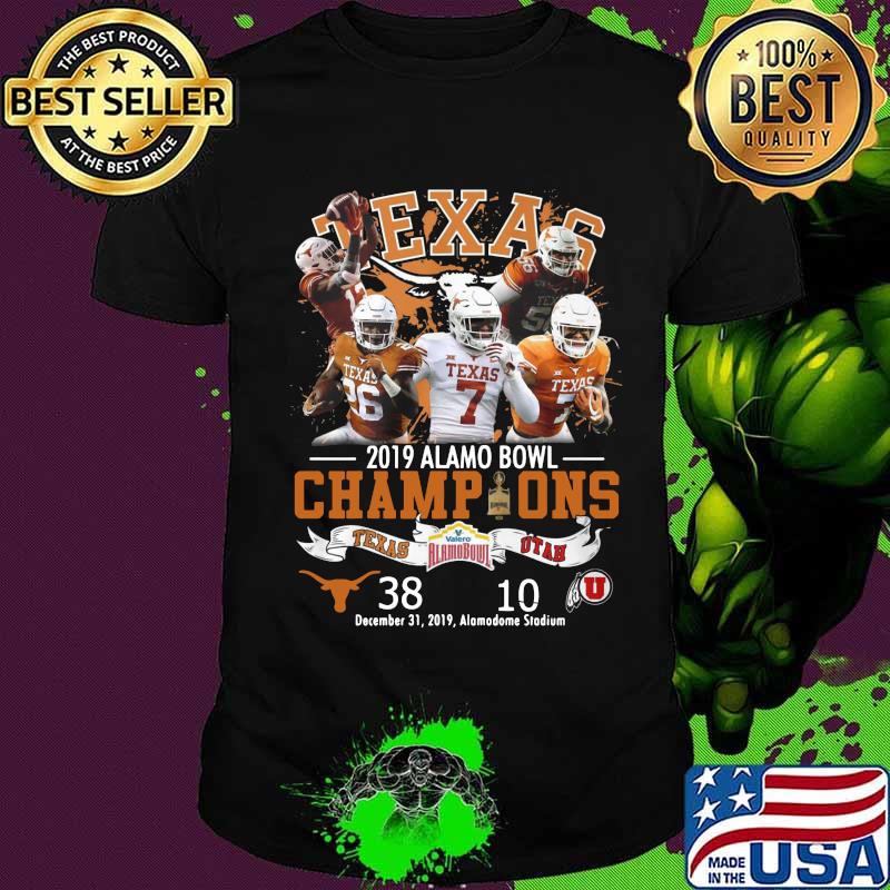 Texas longhorn 2019 alamo bowl champions shirt