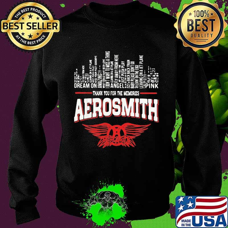 Thank you for the memories aerosmith t-s Sweater Thank you for the memories aerosmith t-s Sweater