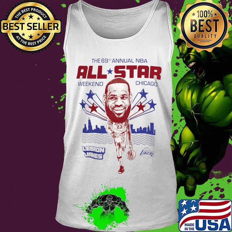 The 69th annual nba all star weekend chicago lebron james basketball s Tank top The 69th annual nba all star weekend chicago lebron james basketball s Tank top