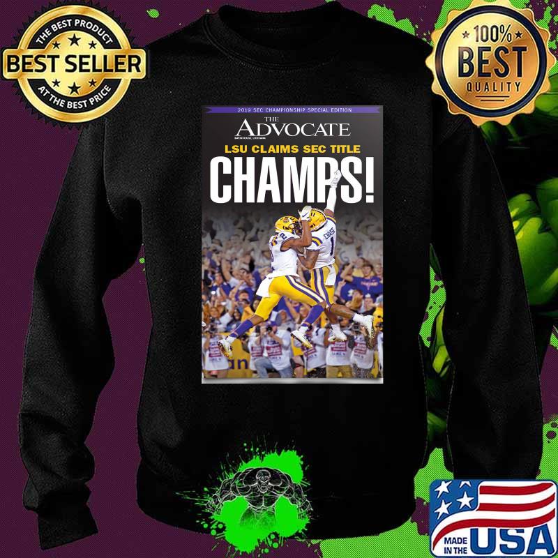 The advocate lsu tigers claims sec the champs s Sweater The advocate lsu tigers claims sec the champs s Sweater