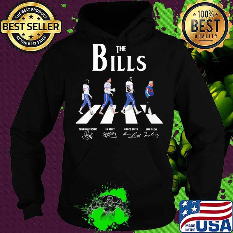 The buffalo bills football abbey road signatures s Hoodie The buffalo bills football abbey road signatures s Hoodie