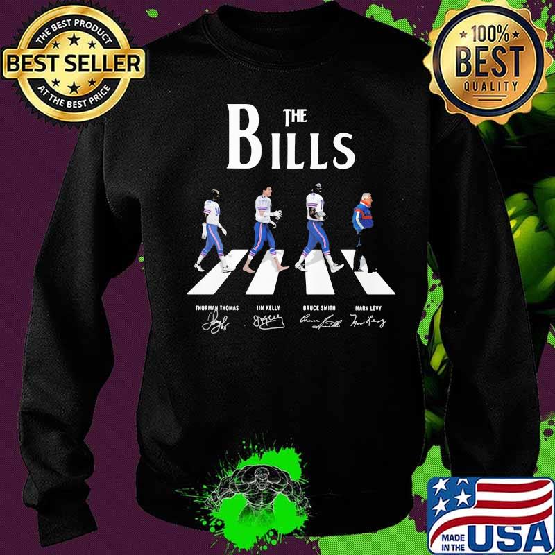 The buffalo bills football abbey road signatures s Sweater The buffalo bills football abbey road signatures s Sweater
