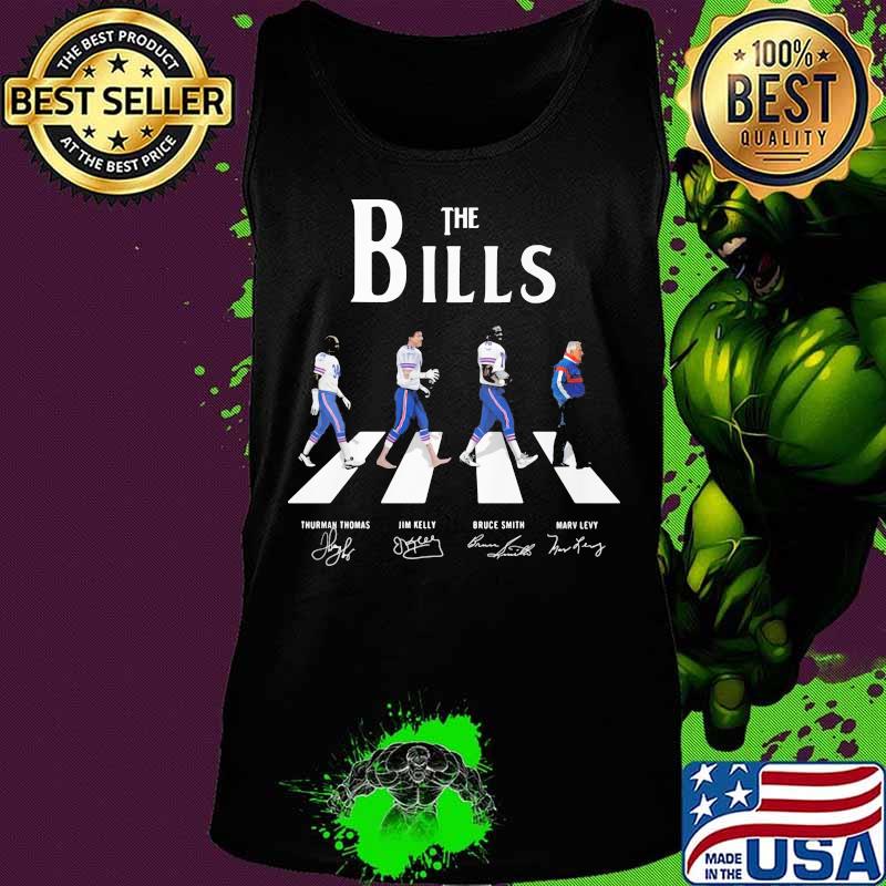 The buffalo bills football abbey road signatures s Tank top The buffalo bills football abbey road signatures s Tank top