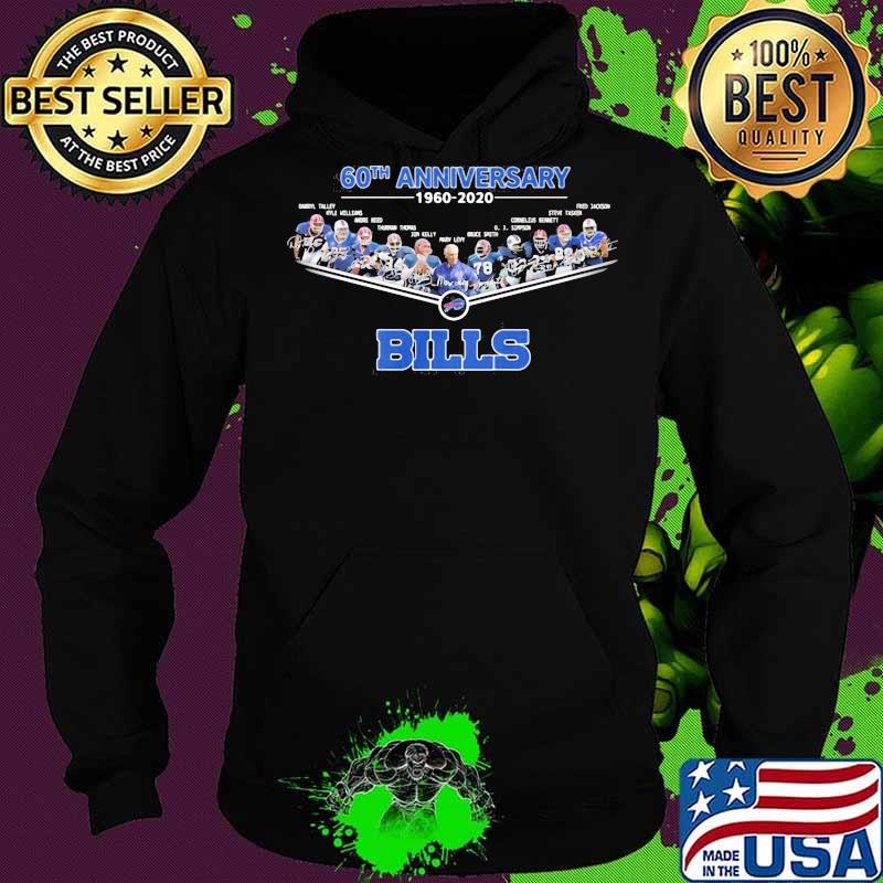 The buffalo bills legends 60th anniversary 1960 2020 s Hoodie The buffalo bills legends 60th anniversary 1960 2020 s Hoodie