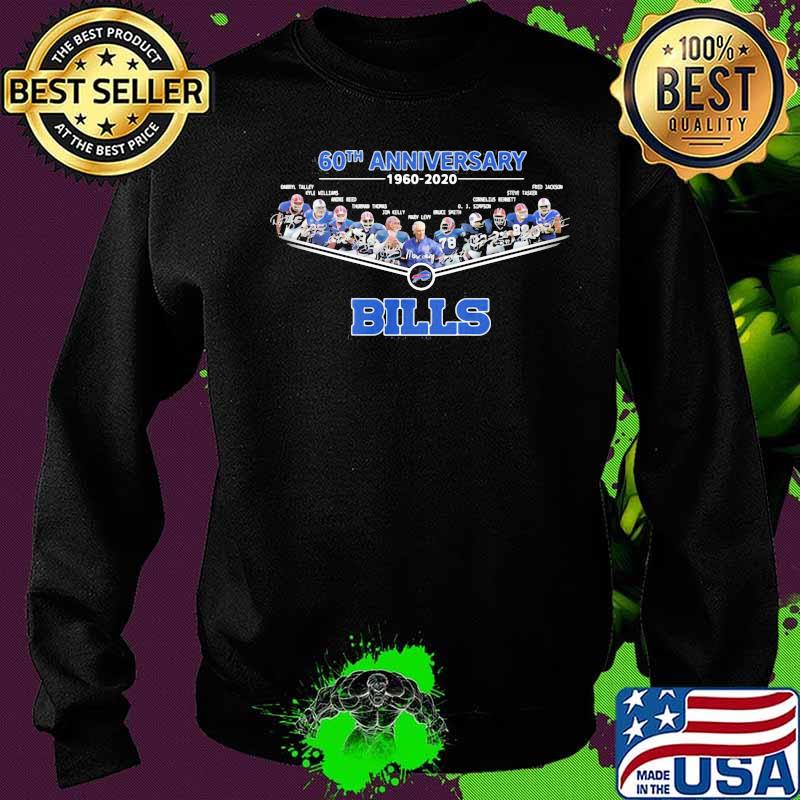 The buffalo bills legends 60th anniversary 1960 2020 s Sweater The buffalo bills legends 60th anniversary 1960 2020 s Sweater