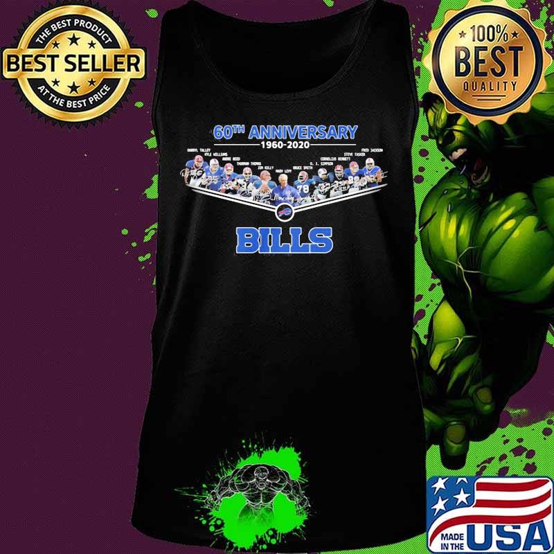 The buffalo bills legends 60th anniversary 1960 2020 s Tank top The buffalo bills legends 60th anniversary 1960 2020 s Tank top