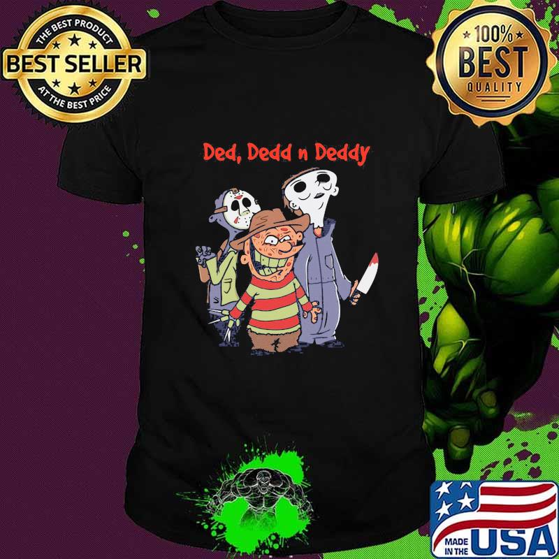 The cartoon halloween horror jason shirt