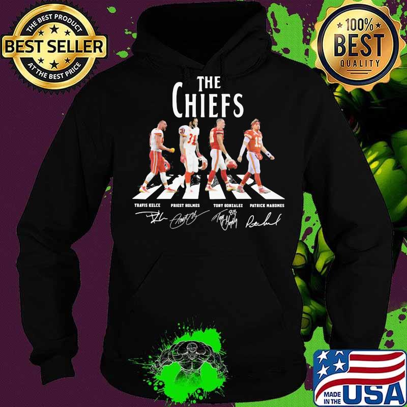 The chiefs abbey road players signatures s Hoodie The chiefs abbey road players signatures s Hoodie