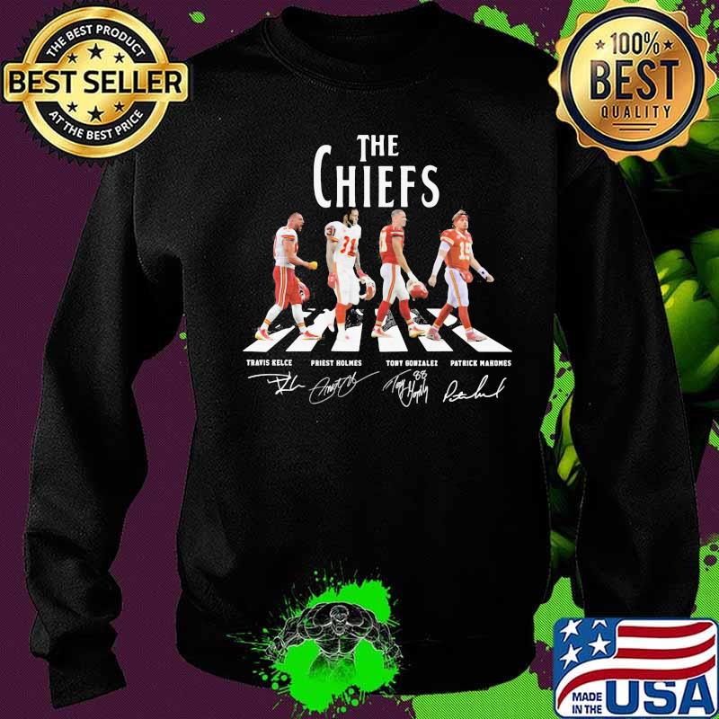 The chiefs abbey road players signatures s Sweater The chiefs abbey road players signatures s Sweater